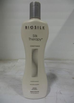 Biosilk silk therapy conditioner кондиционер "шелковая терапия".1 фото