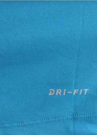 Суперовая спортивная  футболка бренда nike dri-fit uk 8-10 eur 36-386 фото
