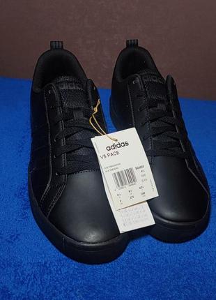 Кеды adidas vs pace black b44869 skateboarding 42 2/3р оригинал2 фото