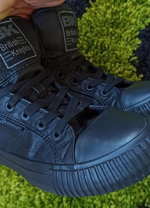 Оригинальные кожаные кеды, кроссовки, полуботинки british knights
