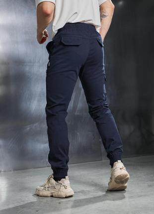 Мужские легкие коттоновые спортивные повседневные штаны4 фото