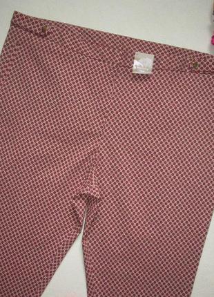 Незрівнянні супер стрейчеві штани батал в дрібний орнамент висока посадка tu2 фото