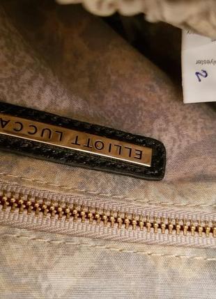 Роскошная сумка crossbody elliott lucca натуральная лакированная кожа10 фото