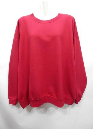 Реглан женский трикотажный сток батал oversize jerzees р.60-64 156gt (только в указанном размере, только 1 шт)