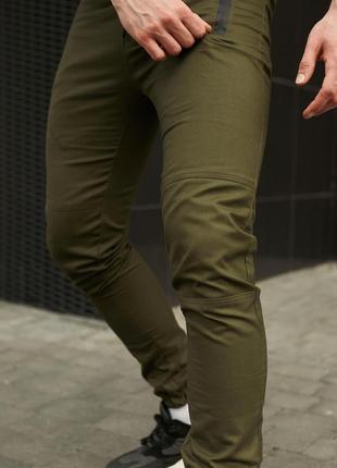 Мужские легкие коттоновые спортивные повседневные штаны3 фото