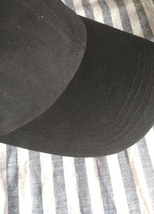 Черная кепка бейсболка2 фото