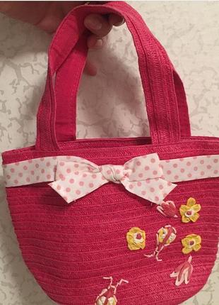 Детская плетёна сумочка