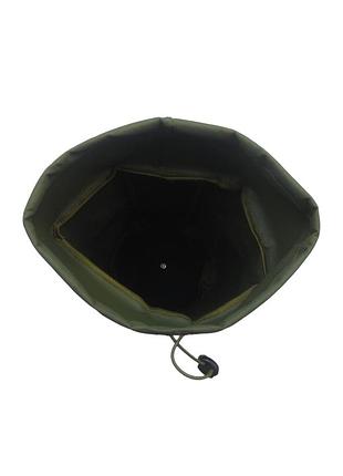 Сумка для спального мішка вид 2 olive green хакі м&м артикул 213703