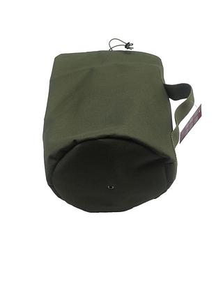Сумка для спального мішка вид 2 olive green хакі м&м артикул 213703