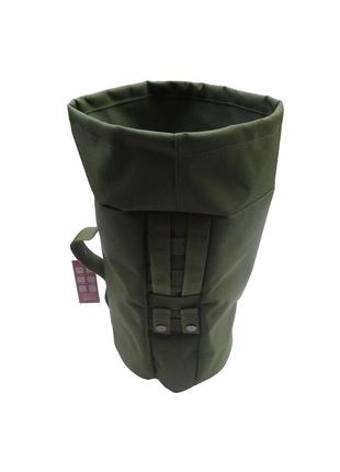 Сумка для спального мішка вид 2 olive green хакі м&м артикул 213703