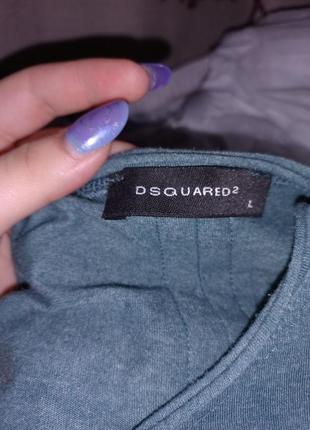 Подовжена футболка dsquared25 фото