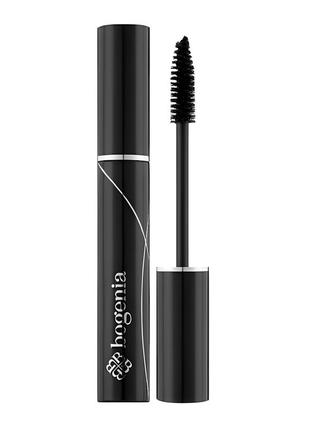 Водостійка туш для вій bogenia velvet waterproof mascara