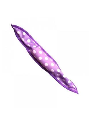 Мягкие бигуди ленты/закрутки "солоха" для завивки волос во время сна фиолетовые1 фото