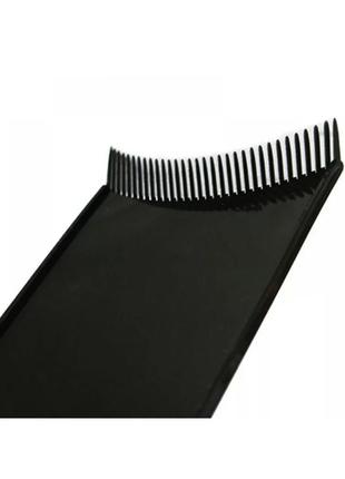 Лопатка-расческа планшет с зубцами для окрашивания, мелирования, стрижки, моделирования волос t&g, 26 см2 фото