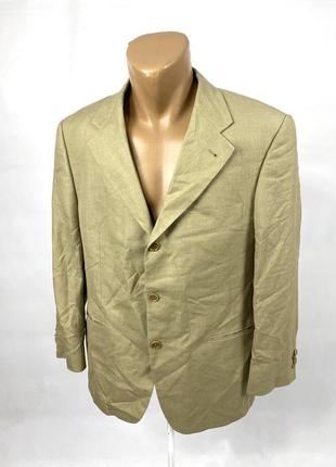 Пиджак фирменный  , gardeur, лен, шелк