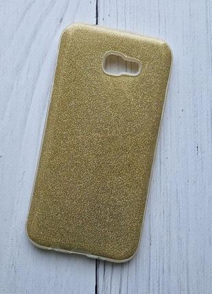 Чехол samsung a720f galaxy a7 2017 для телефона gold