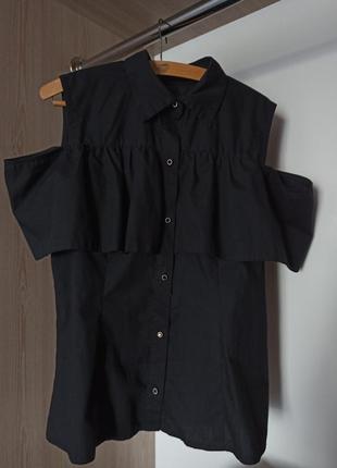 Черная блуза