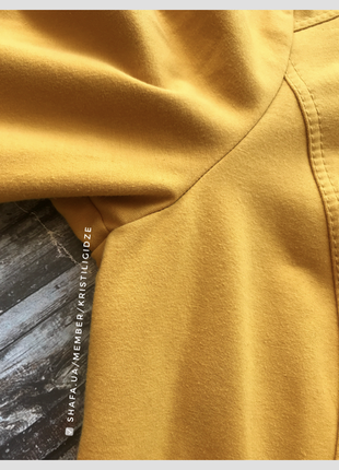 Желтая косуха/куртка/пиджак/жакет под замш. р. м5 фото