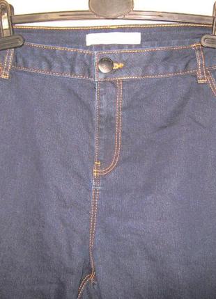 Укороченные стрейчевые джинсы3 фото