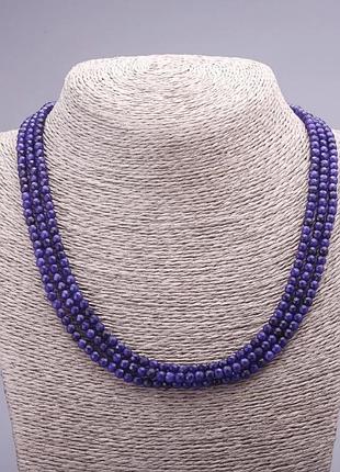 Намисто трирядні намиста аметист