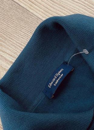 Шикарный шерстяной свитер джемпер поло5 фото