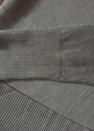 Базовый серый свитер тонкий 46р.3 фото