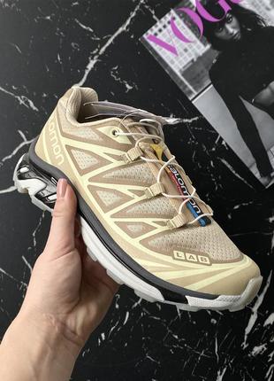 Salomon xt 6 beige 36