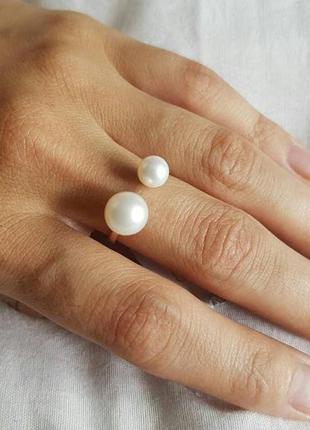 Кольцо с жемчугом