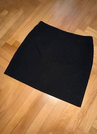 H&m юбка офісна класична міні2 фото