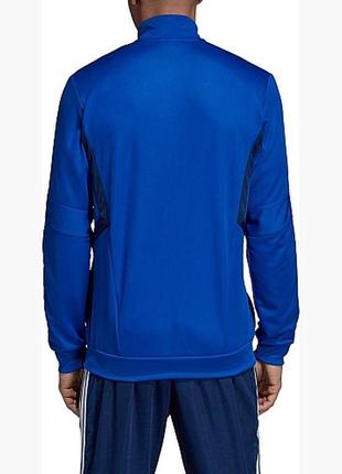 Adidas tiro19 training jacket climalite blue dt5271 олимпийка куртка оригинал5 фото