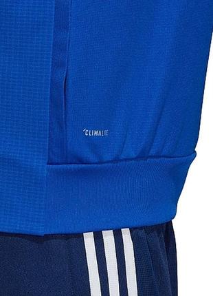 Adidas climalite jacket blue discount