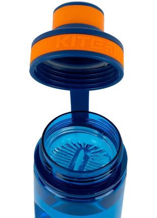 Пляшка для води kite hot wheels hw24-397, 500 мл, синя3 фото