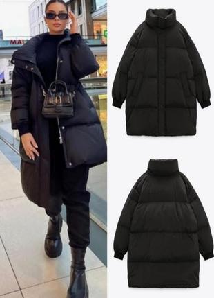 Пуховик zara h&m