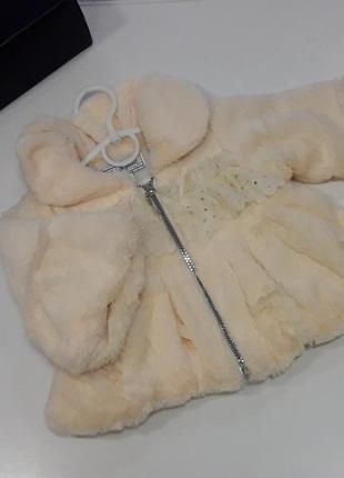 Демісезонна накидка, шубка хутро ошатна