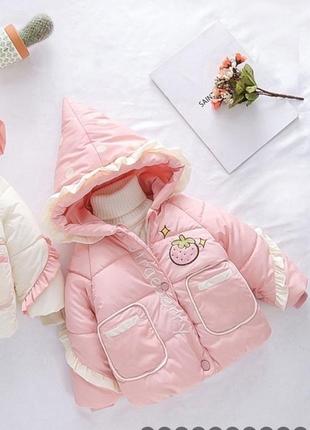 ✏ нереально крута курточка полуничка!