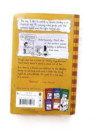 Книга на англійській мові diary of a wimpy kid dog days2 фото