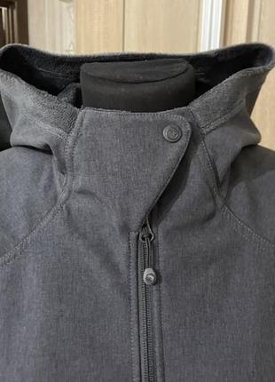 Роскошная термокуртка, пальто софтшелл trevolution 48 размер3 фото