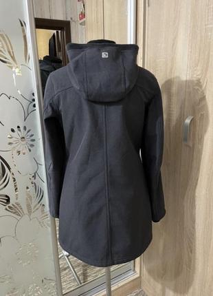 Роскошная термокуртка, пальто софтшелл trevolution 48 размер8 фото