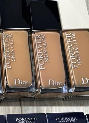 Dior устойчивый увлажняющий тональный крем для сияющего покрытия3 фото