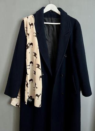 Шерстяное пальто на весну, выполнено в британе2 фото