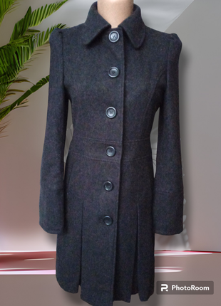 Крутое стильное актуальное модное пальто тренч guess люкс фирменная шерсть