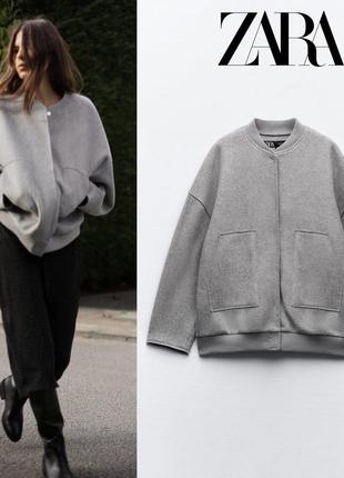 Бомбер куртка женская zara