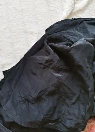 💣💣💣ликвидация! фирменная чёрная невесомая шёлковая майка в бельевом стиле от s. oliver5 фото