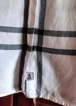 Англія barbour подовжена сорочка сорочка блуза жіноча біла5 фото