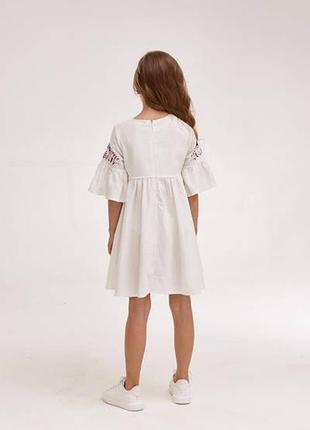 Детское платье вышиванка2 фото