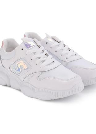 Стильные белые кроссовки на платформе массивные модные кроссы3 фото