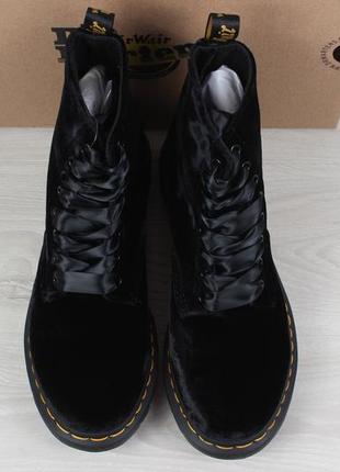 Женские ботинки dr. martens 1460 velvet оригинал2 фото