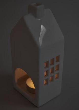 Декор, подсвечник, керамический домик польша