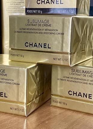 Chanel sublimage l`extrait de creme крем для регенерации кожи лица