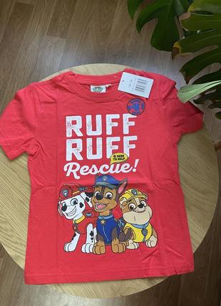 Футболка щенячий патруль paw patrol